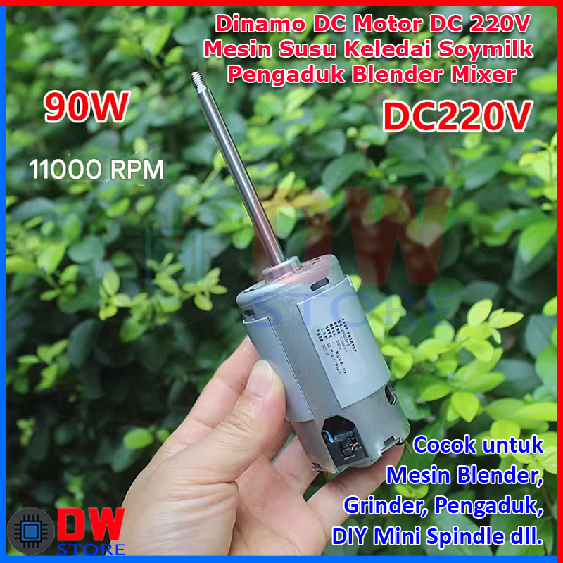 Dinamo DC Motor DC 220V Mesin Susu Kedelai Soymilk Pengaduk Spindle