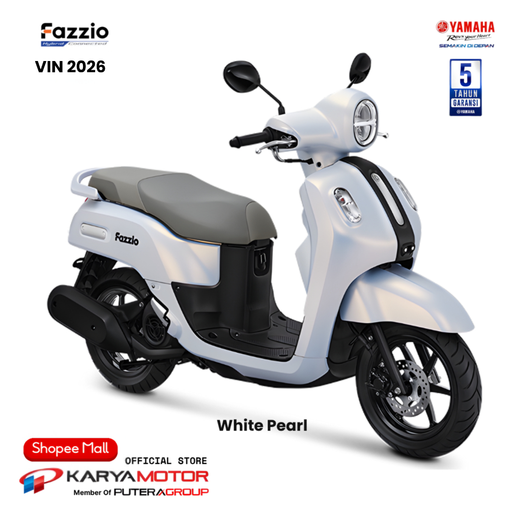 Sepeda Motor Yamaha Fazzio Hybrid Lux