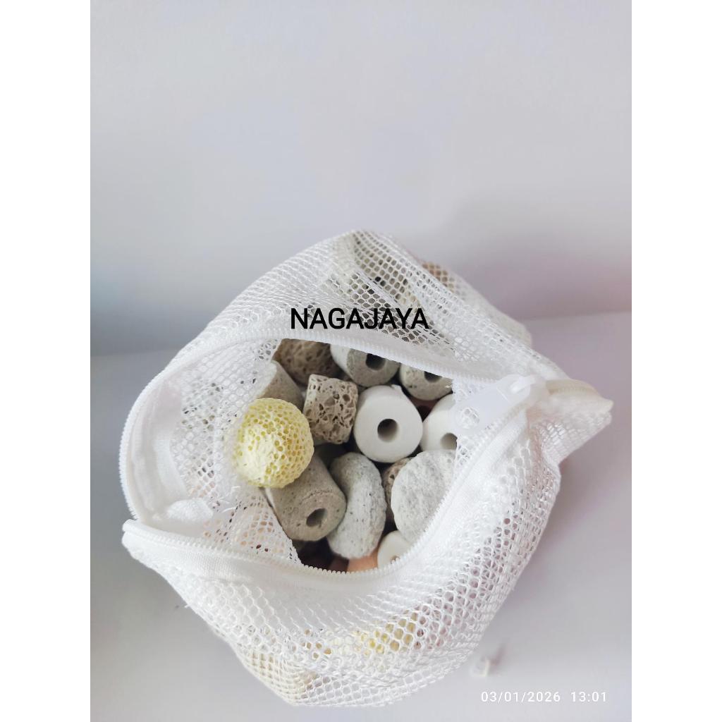 Media Filter Biologis Aquarium dan Kolam 13 in 1 by Amara Rumah Bakteri 13 in 1