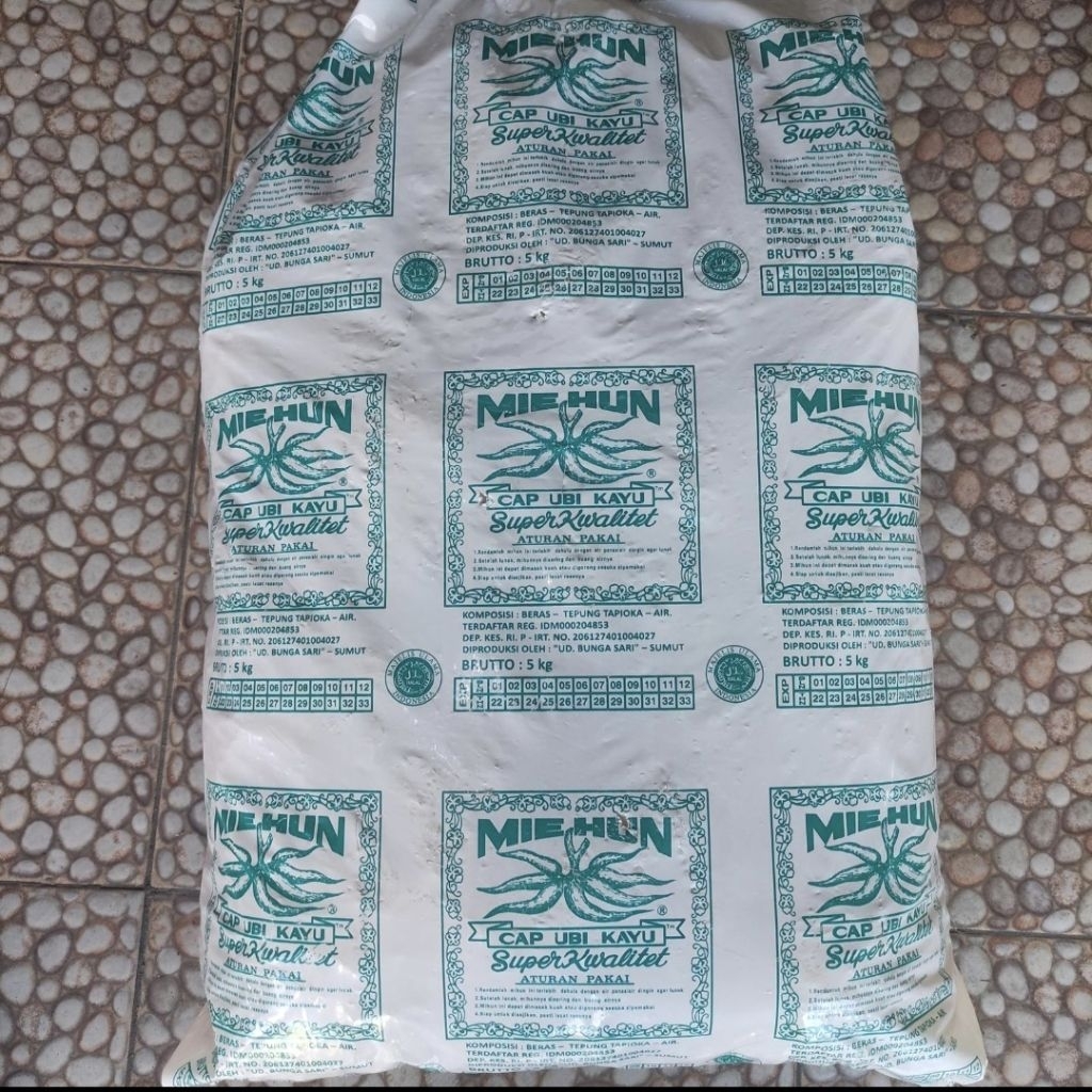 Bihun (miehun)/ Mihun cap Ubi kayu 1 ball (5Kg)