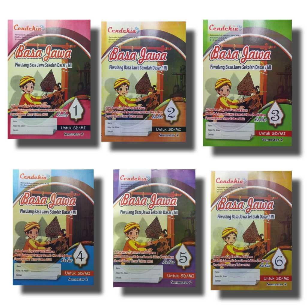 LKS BASA JAWA KELAS 1,2,3,4,5,6 SEMESTER 2 - CENDEKIA