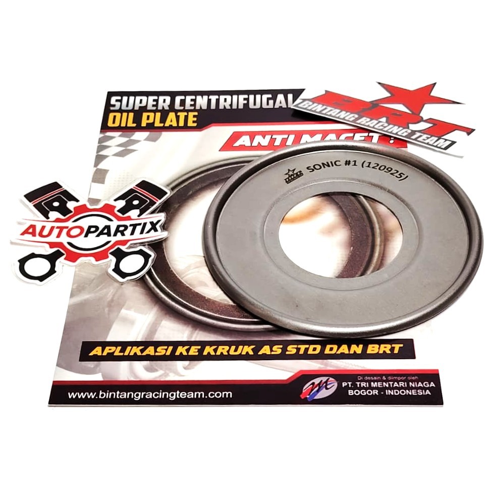 PLAT OIL BRT KRUK AS SONIC SUPRA GTR New CB 150 CBR 150R Ring Laher Kruk As CB150 CBR150 Seng Oil Ol