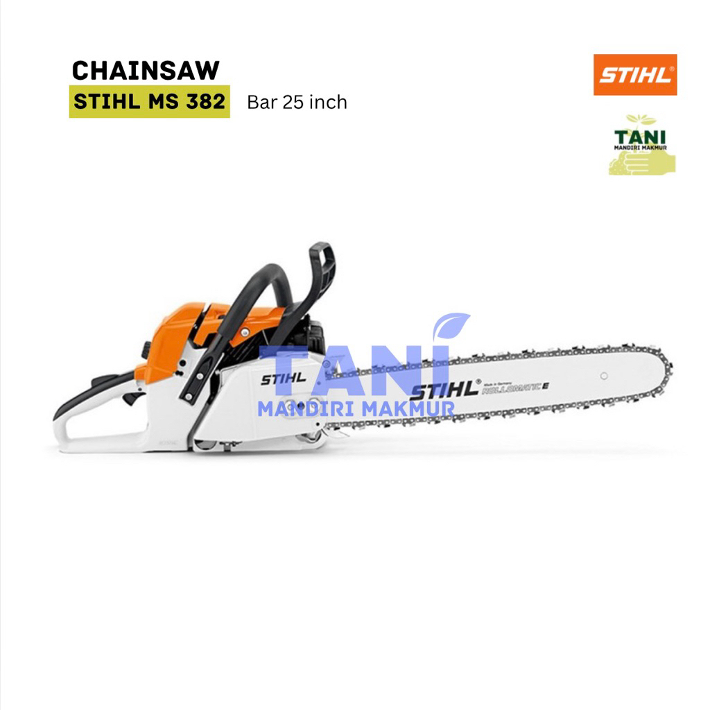 MS382 STIHL CHAINSAW BAR 25" MS 382 STIHL BAR 25 INCH MESIN GERGAJI POTONG SENSO