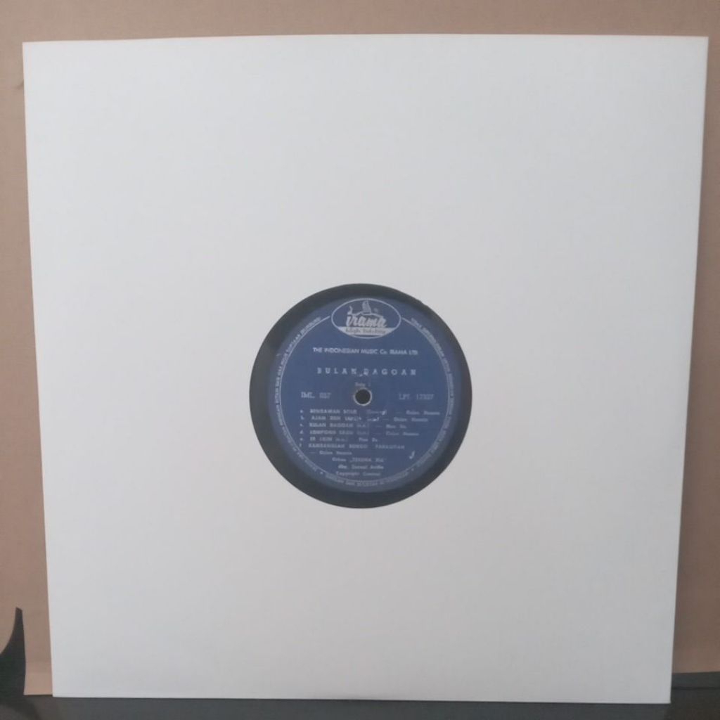 Vinyl Piringan Hitam 12 inch Oslan Musein-Teruna Ria - Bulan Dagoan