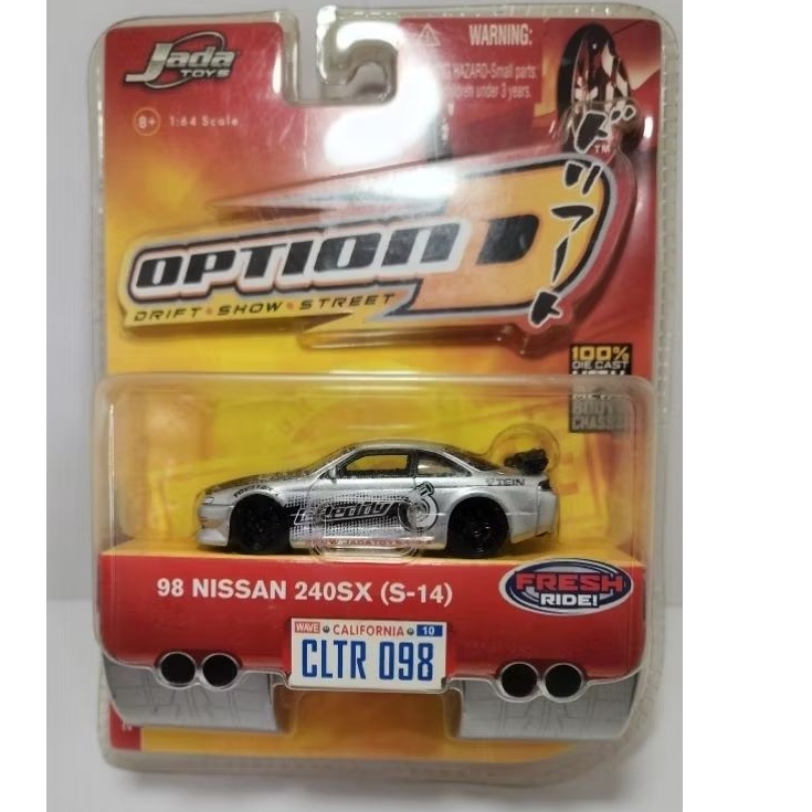 Jada Option D Nissan 240sx - S14  skala 64