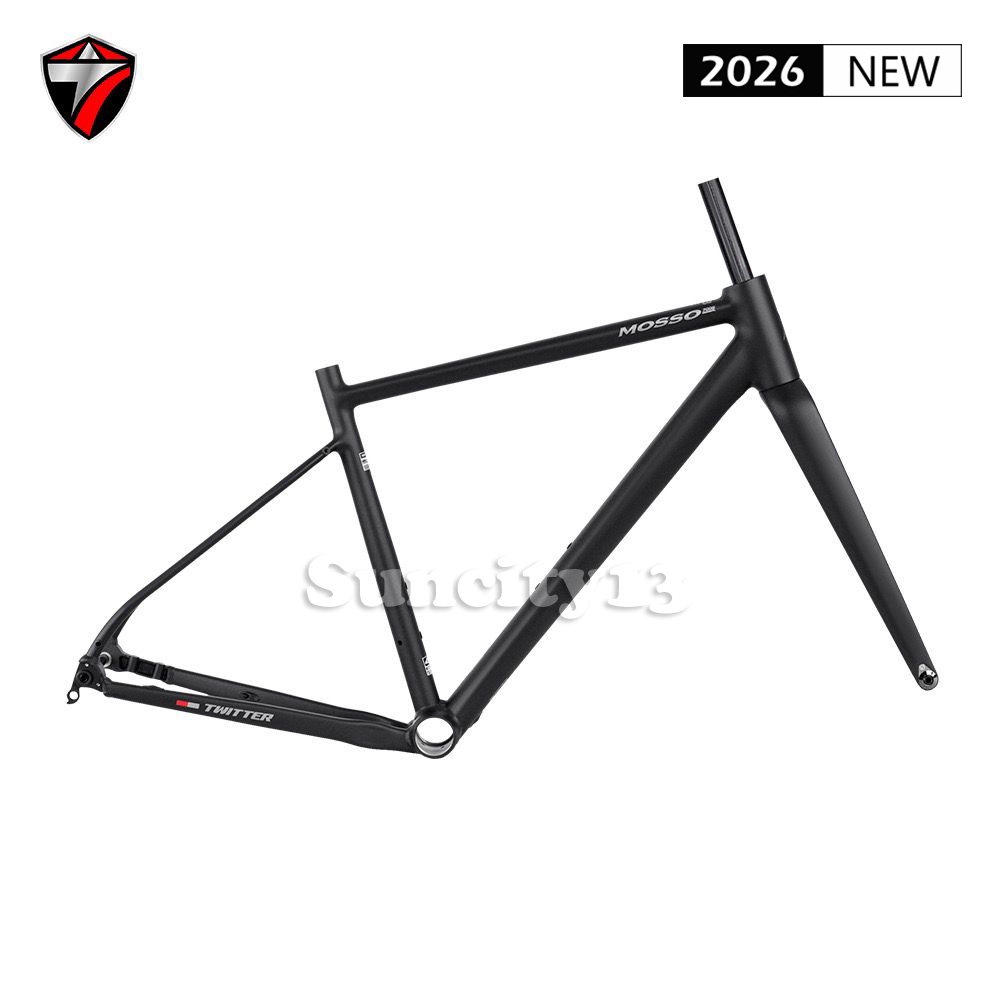 PREORDER Frame Sepeda Twitter x Mosso Gravel G3 Disc Brake Frame Set Sepeda Balap