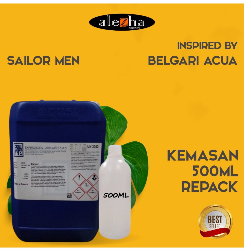 Bibit Parfum Murni SAIL0R MEN | EXPRESSION PARFUMEES 500ML REPACK