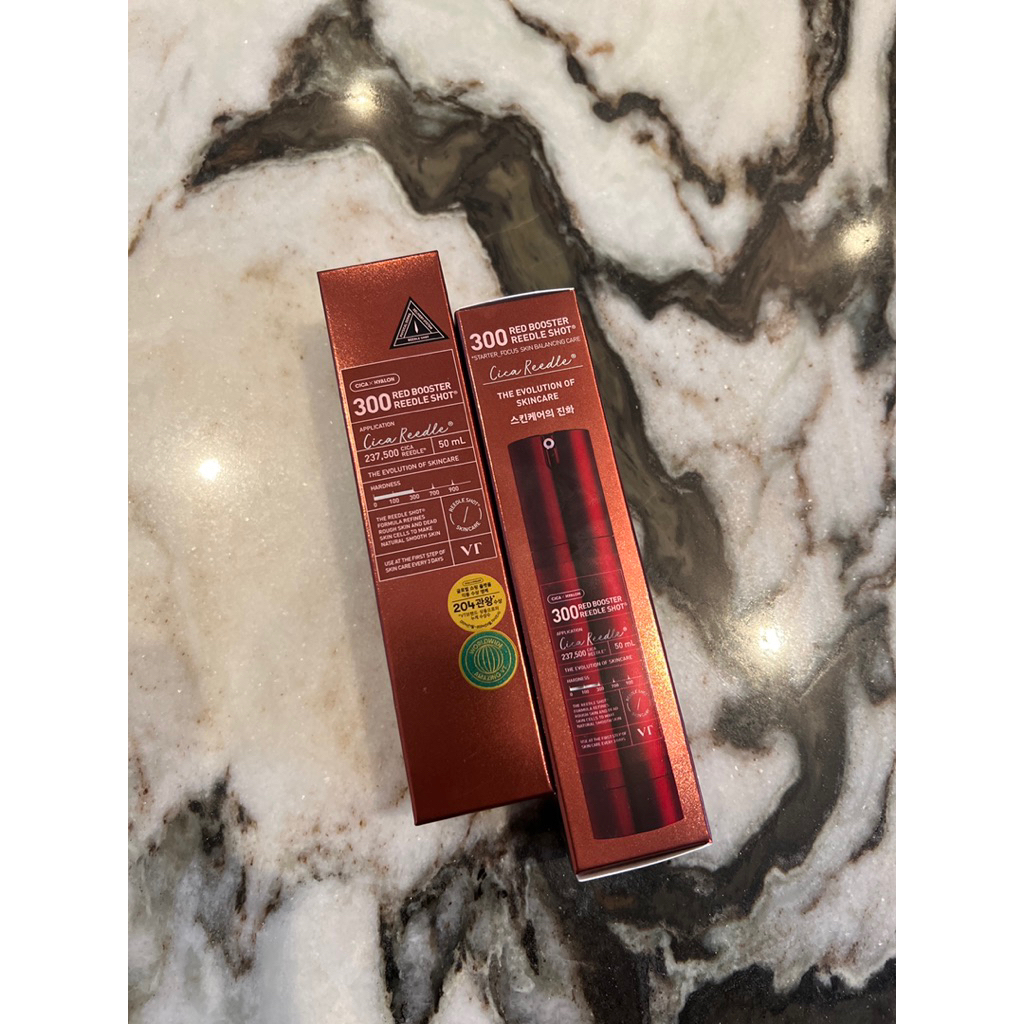 Ready VT Cosmetics RED BOOSTER Reedle Shot 300 [237,500 Cica Reedle] 50ml