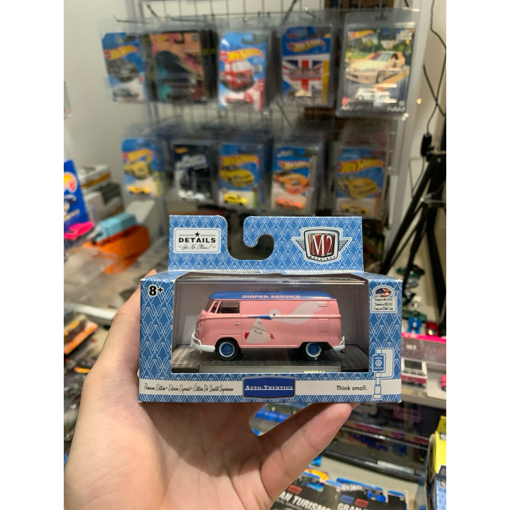 M2 Machines 1960 VW Delivery Van USA Model Diaper Service Walmart