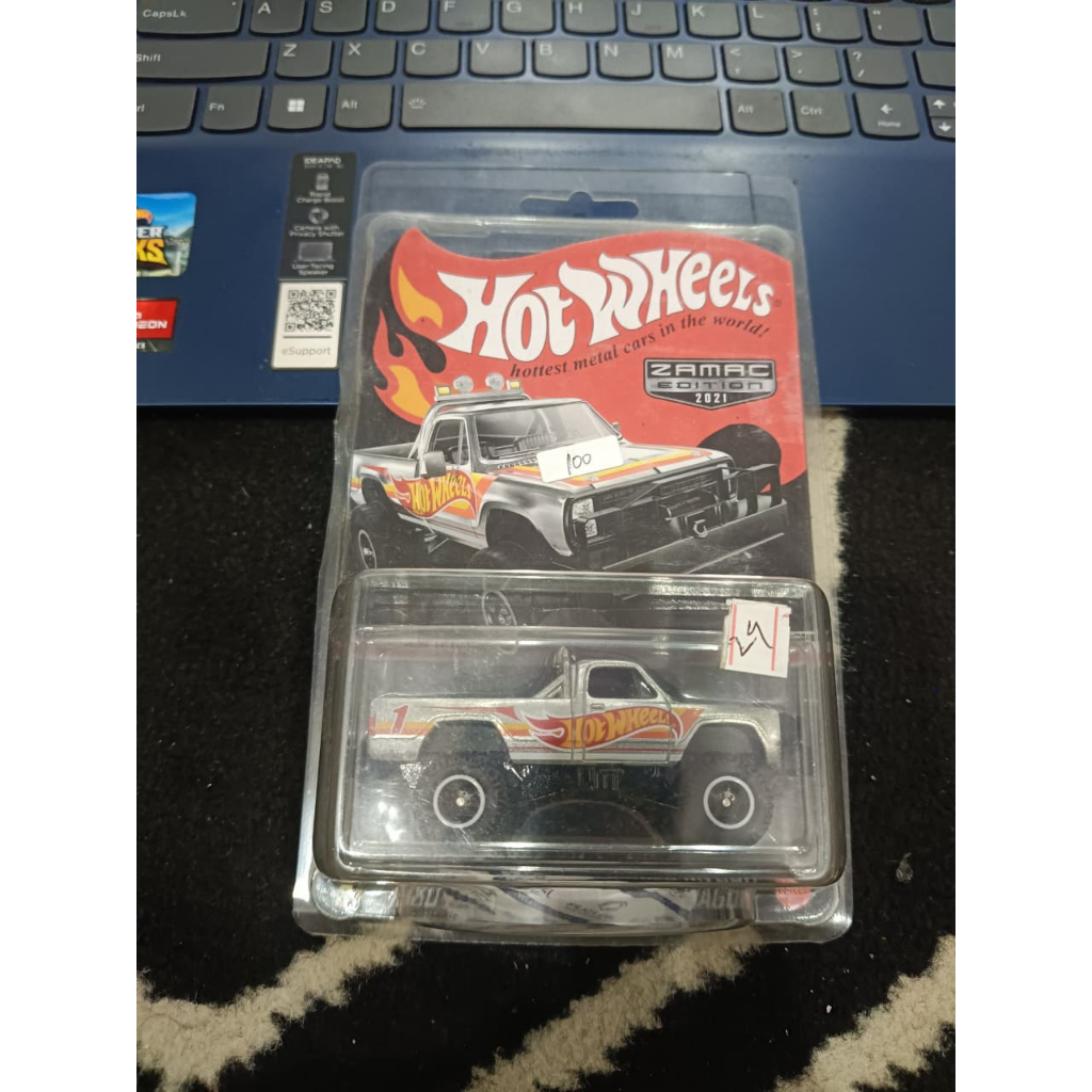 hot wheels 1980 dodge macho power wagon zamac