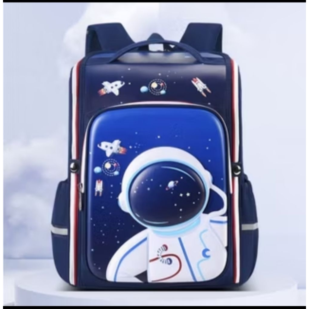 Tas ransel astronot anak import backpack anak motif astronot