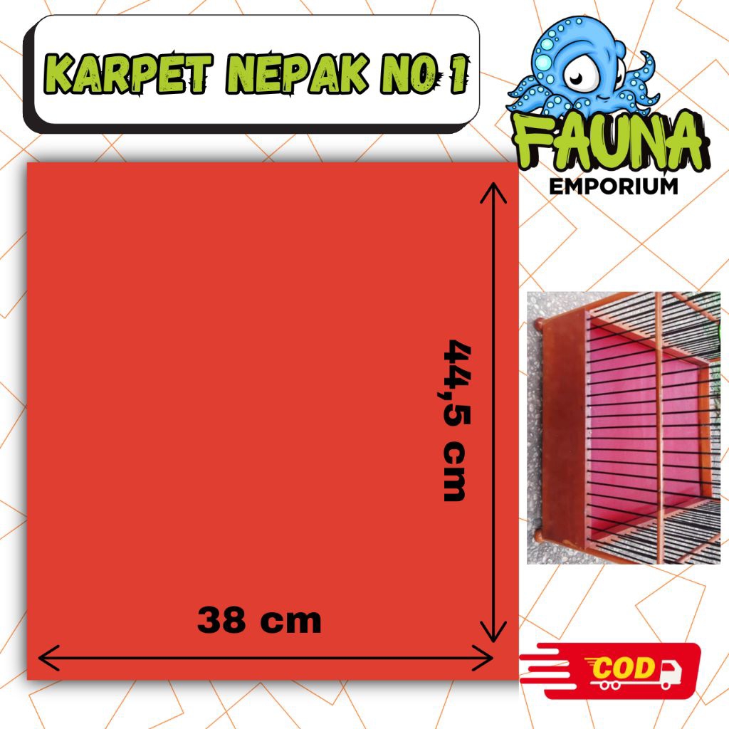 Karpet Sangkar Nepak No.1 Alas Sangkar Kotak
