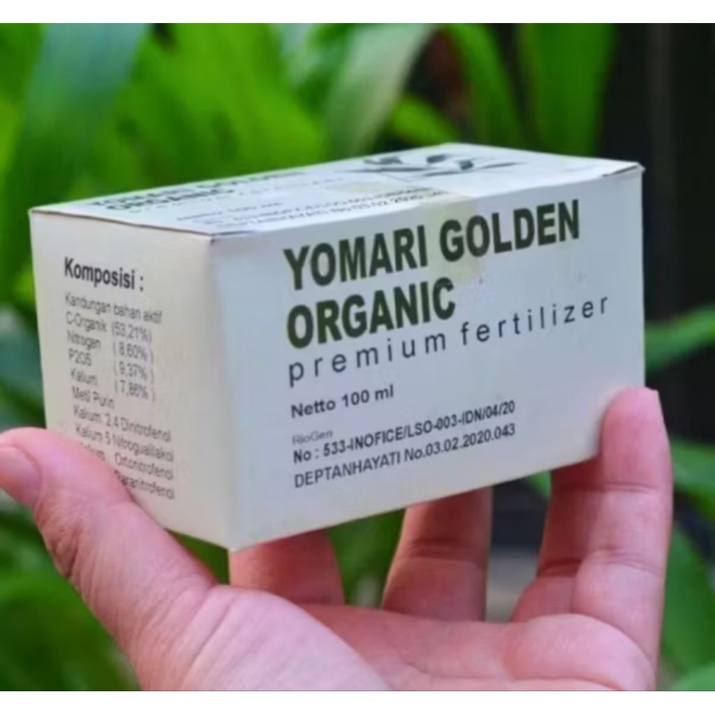Yomari Golden Organic 1 Sachet 10 ML