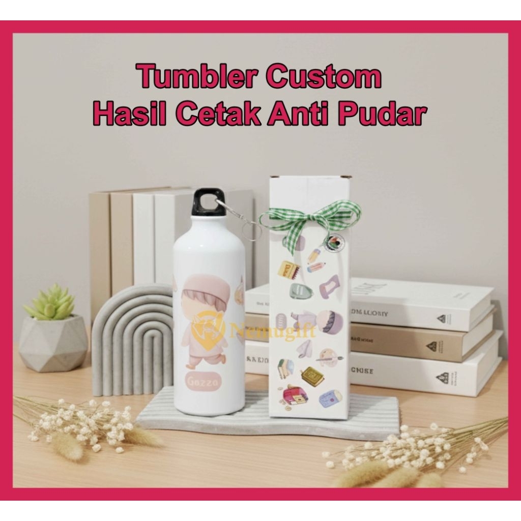 Tumbler Custom - Hampers tumbler - Tumbler custom satuan