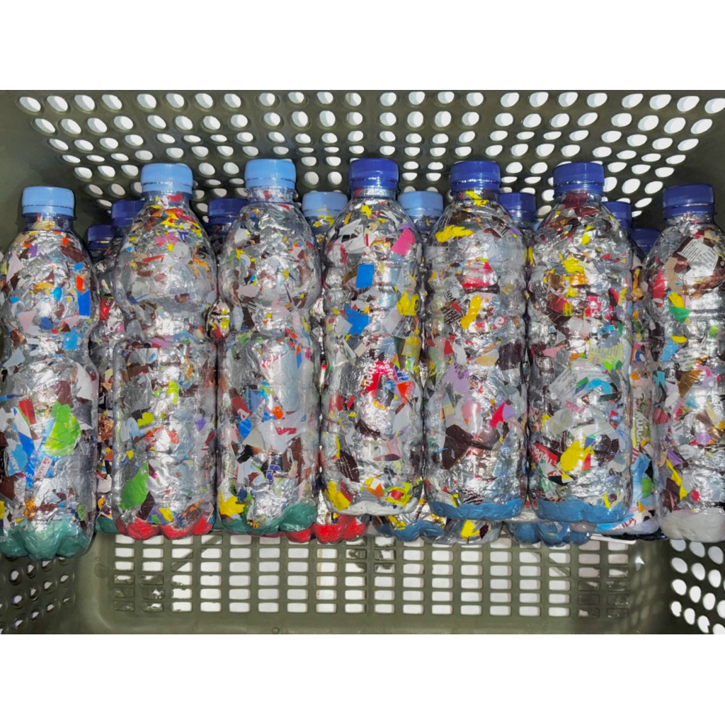 Ecobrick Botol 600ml Berat 200gram
