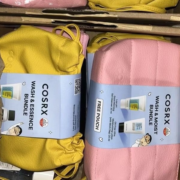 [BACA DESKRIPSI] COSRX bundle free pouch / BEST IN CLASS FAVORITES TRAVEL KIT/SIZE SET oil free ultr
