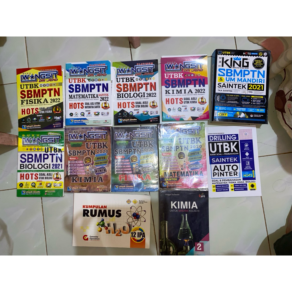 Preloved Buku UTBK SBMPTN