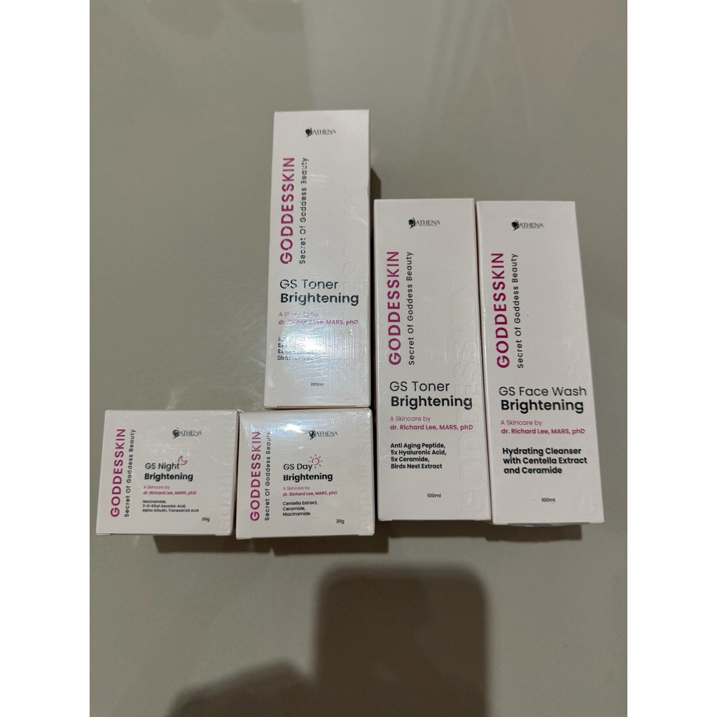 goddesskin athena brightening series