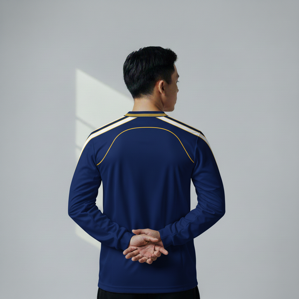 ATHLETIC SPORTWEAR - Jersey Vintage Bola Fantasy Real Madrid Third 1998-1999 Fullprinting Casual - A