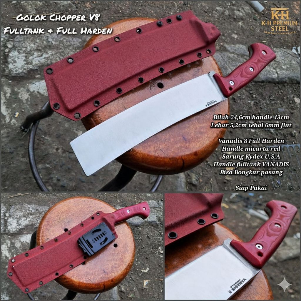 Chopper V8 Vanadis 8 Full Hardened - Professional Woodworking Tools