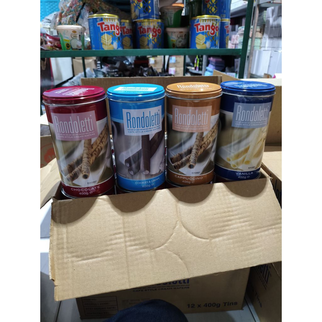 [1Dus] Rondoletti wafer roll 1dus /12kaleng