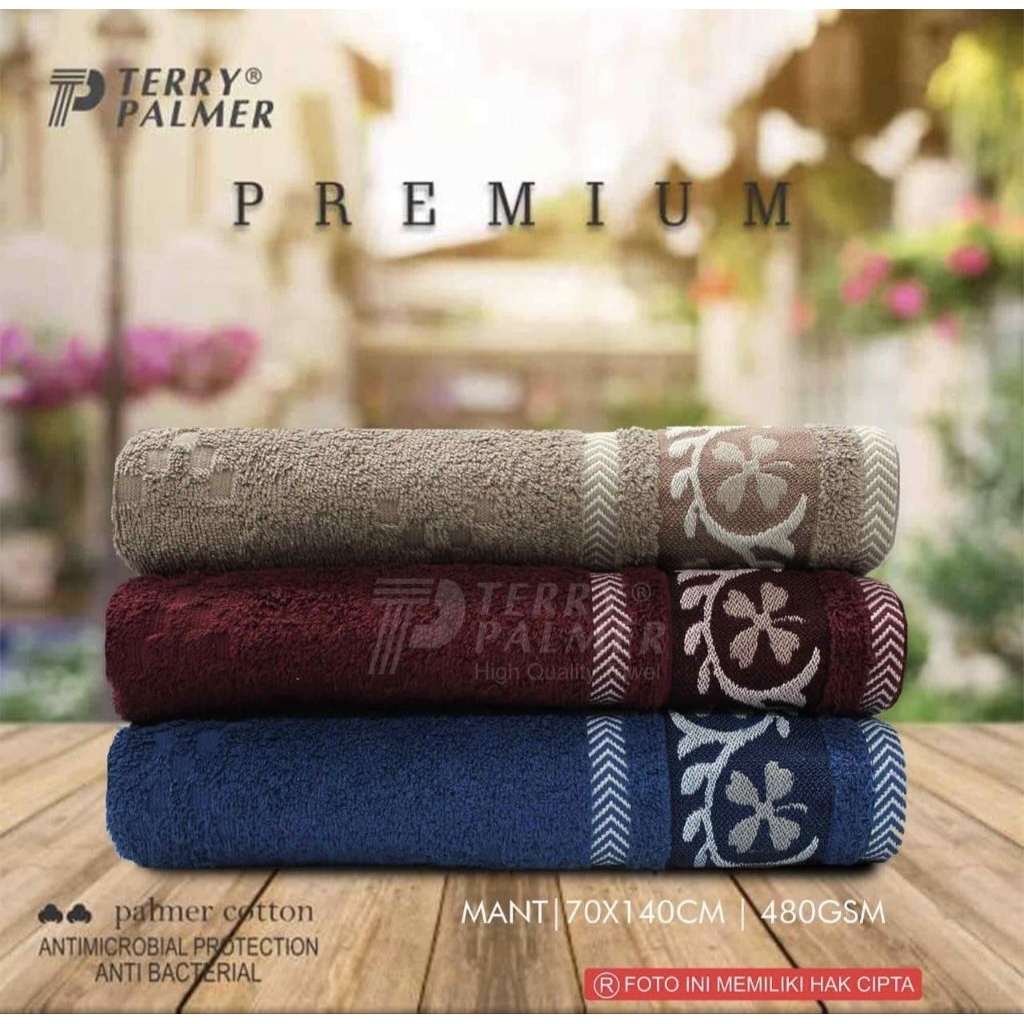 [70 x 140] TERRY PALMER PREMIUM - Handuk Terry Palmer premium 70*140
