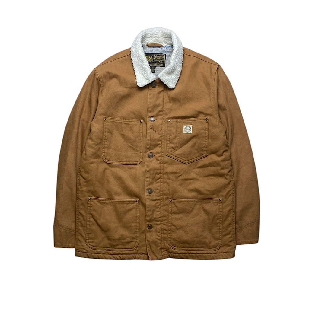 Who au duck canvas chore jaket