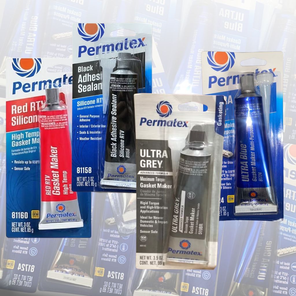 Lem Permatex blue Permatex Red RTV Silicone lem Silicone gasket maker 85g permatex