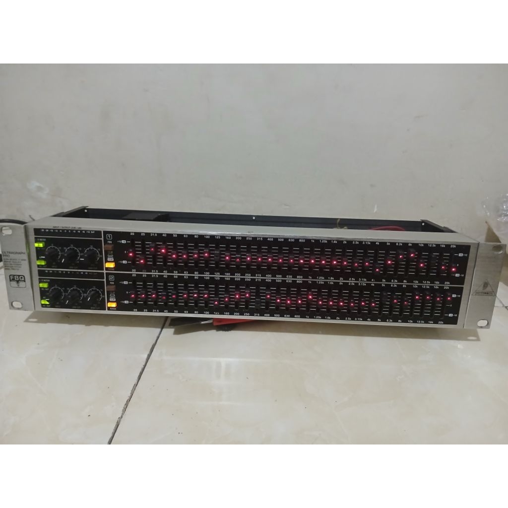 EQualizer behrenger fbq 3102 original terapo gantian  bekas normal