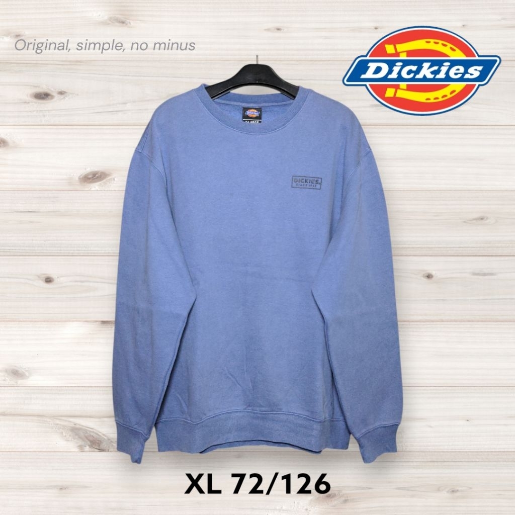 Sweater Sweatshirt Crewneck Dickies Desain Simple Original size XL