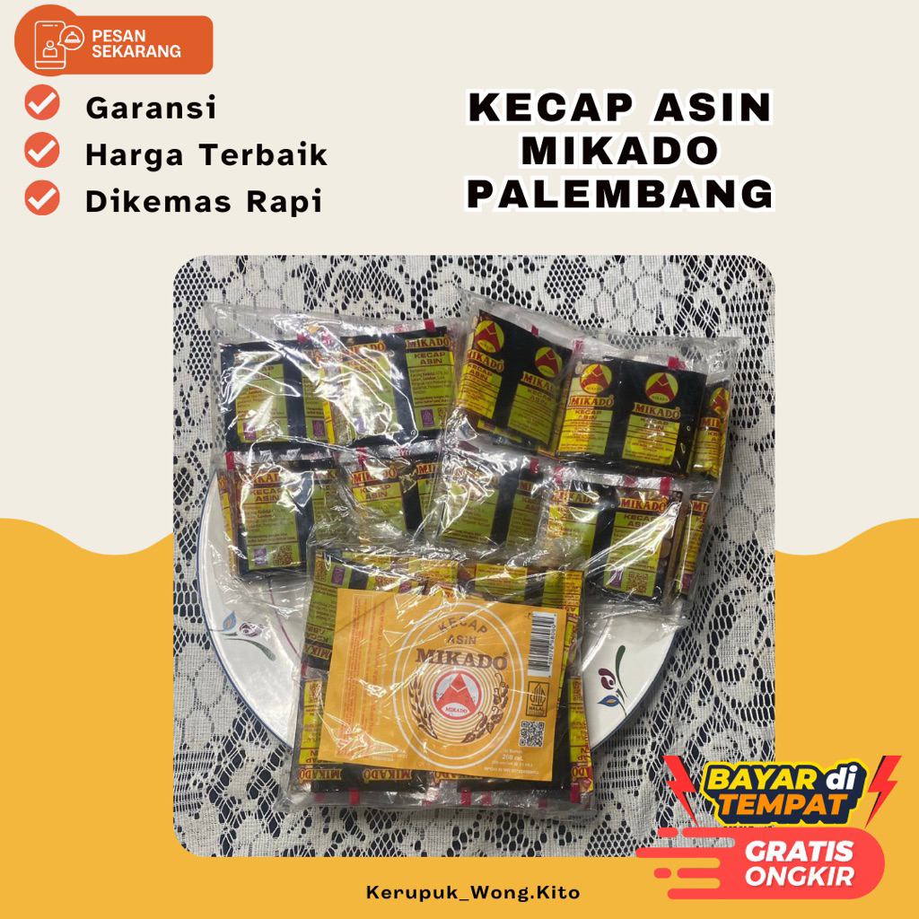 Kecap Asin Mikado Palembang ISI 20