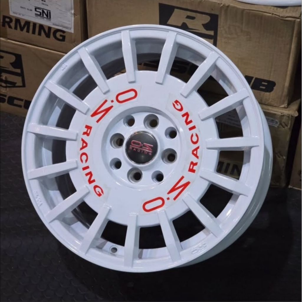 velg mobil ring 16 oz racing rally lebar 7 pcd 4x100 - 4x114,3 velg racing r16 avanza Xenia velg mob