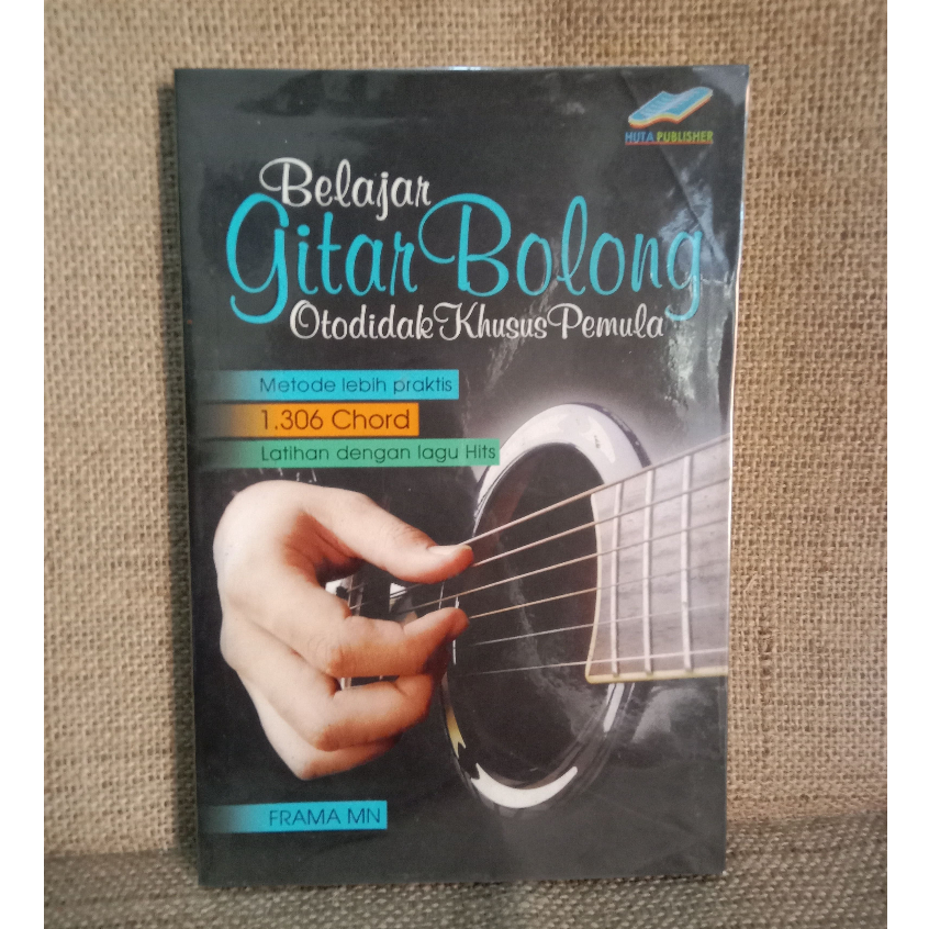 [ORI Preloved] Belajar Gitar Bolong : Metode Lebih Praktis, Otodidak Khusus Pemula