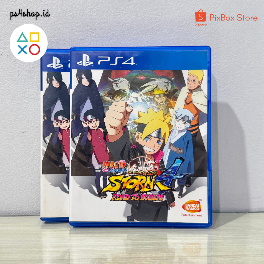 BD Kaset Naruto Storm 4 Road To Boruto PS4 Second Bekas Original | Game Naruto Shippuden Ultimate Ni