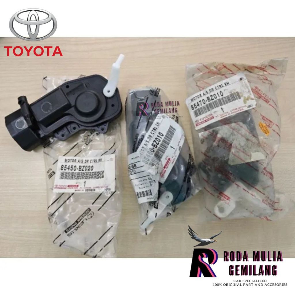 Motor Penggerak Power Center Central Lock Actuator Pengunci Pintu Depan Kanan FR RH Toyota Avanza Da
