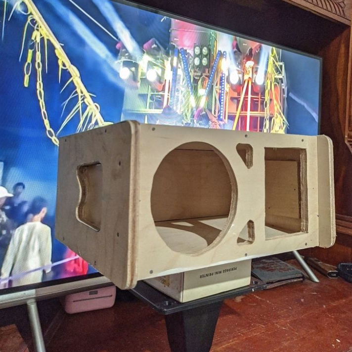 Box line array 4 inch box midle 4 inch miniatur sound system