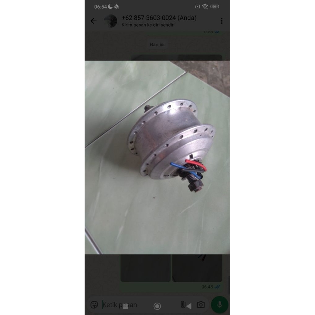 dinamo sepedah listrik 48v 350watt