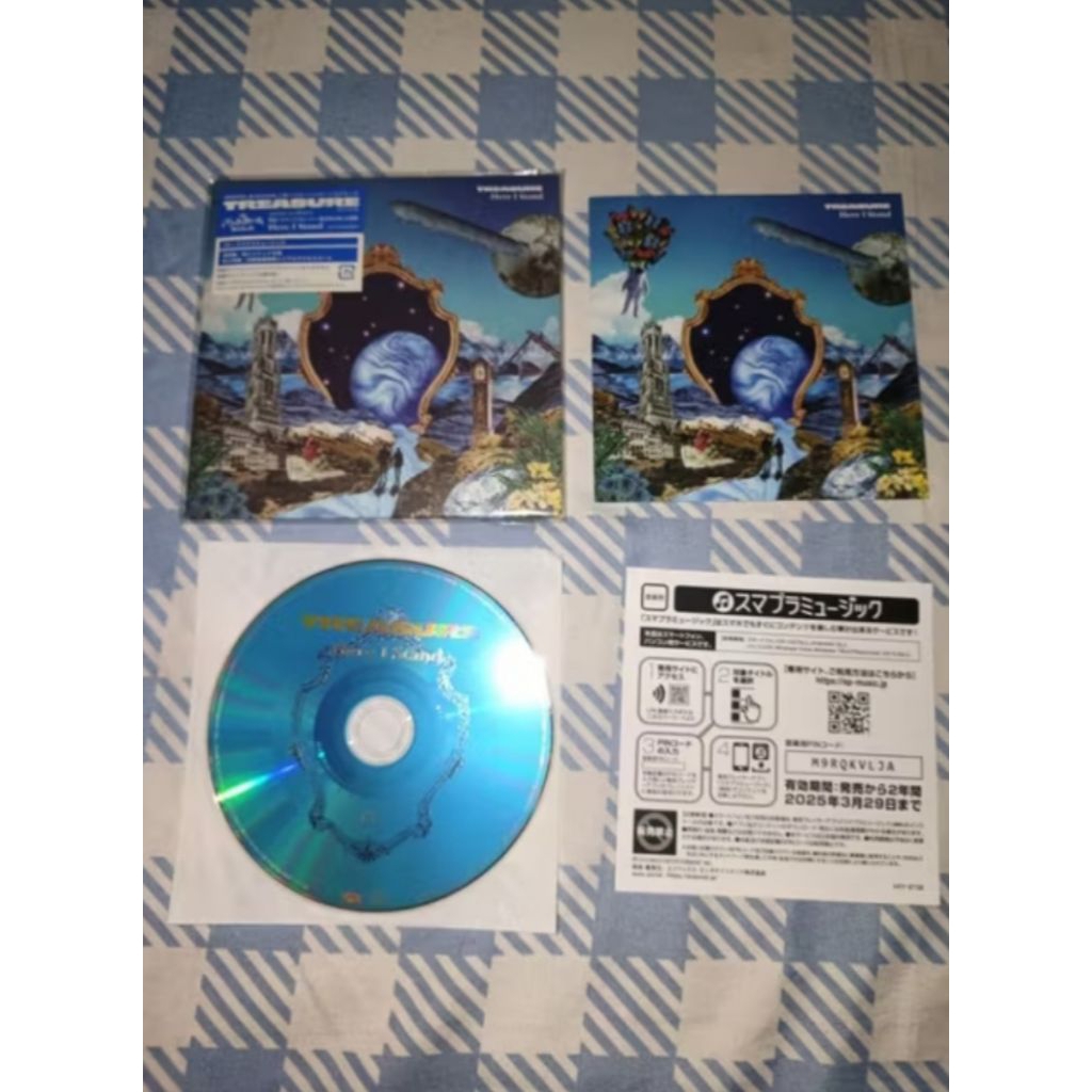 WTS PRELOVED OFFICIAL ALBUM TREASURE JAPAN VER HERE I STAND