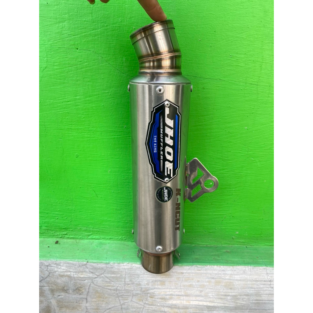 KNALPOT FULLSET SONIC 150 R JHOE MUFFLER ORI