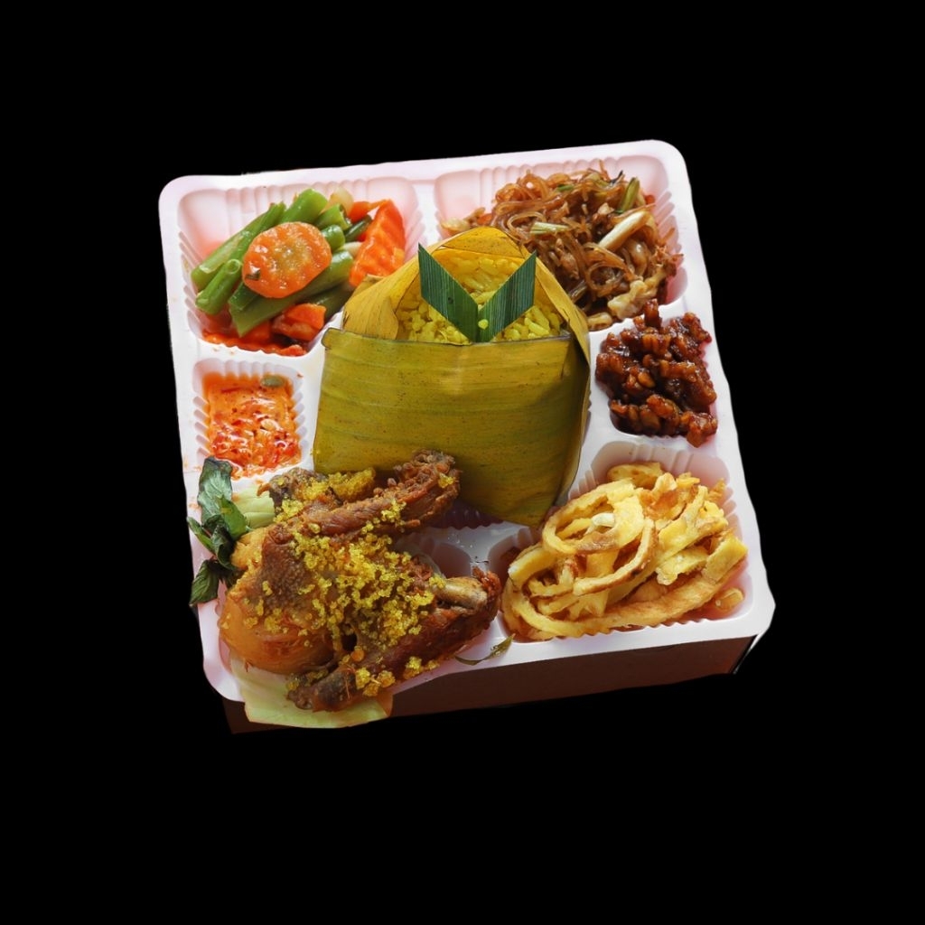 Nasi Box Paket Nasi Kuning Paket 1