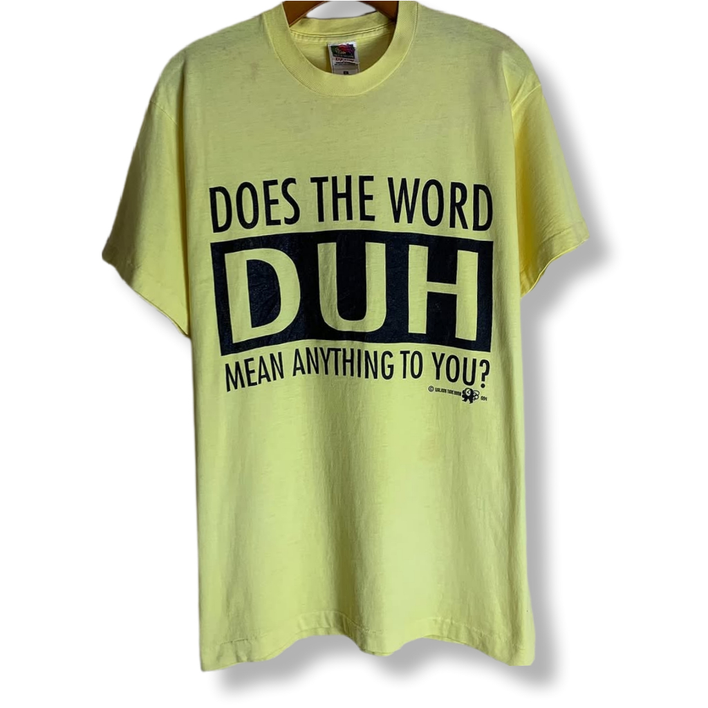 VINTAGE WALKING TIME BOMB BY FRUIT OF THE LOOM T-SHIRT | KAOS | AFM