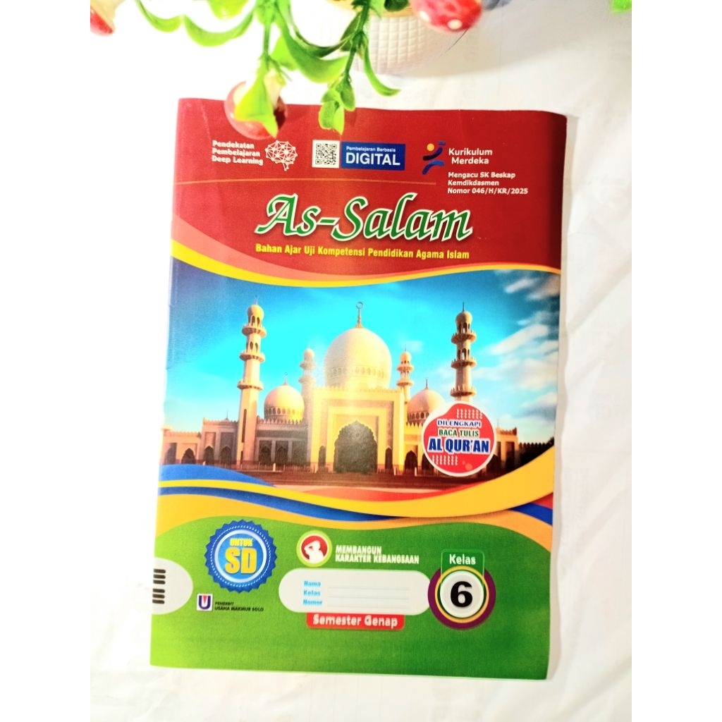 LKS Agama Islam Assalam kelas 6 SD/MI Kurikulum merdeka Smt 2