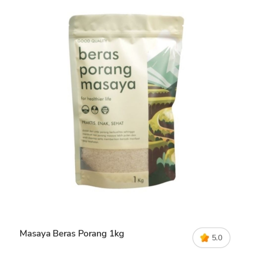 Masaya beras Porang 1kg