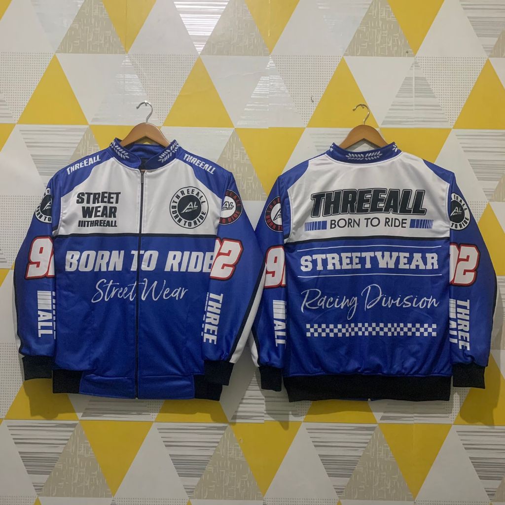 JAKET NASCAR JAKET SUNMORI JAKET RACING JAKET MOTOR TEAM HONDA YAMAHA SUZUKI KAWASAKI