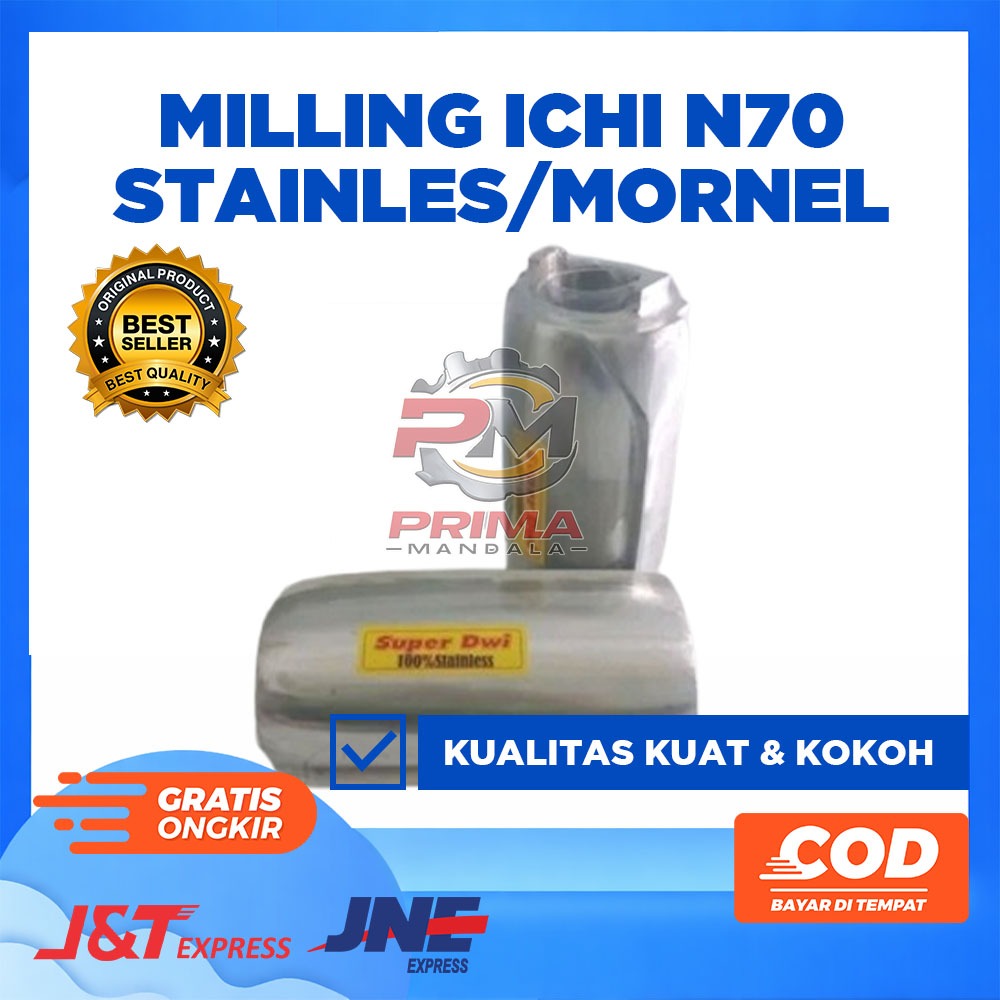 Milling ichi N70 stainles/mornel