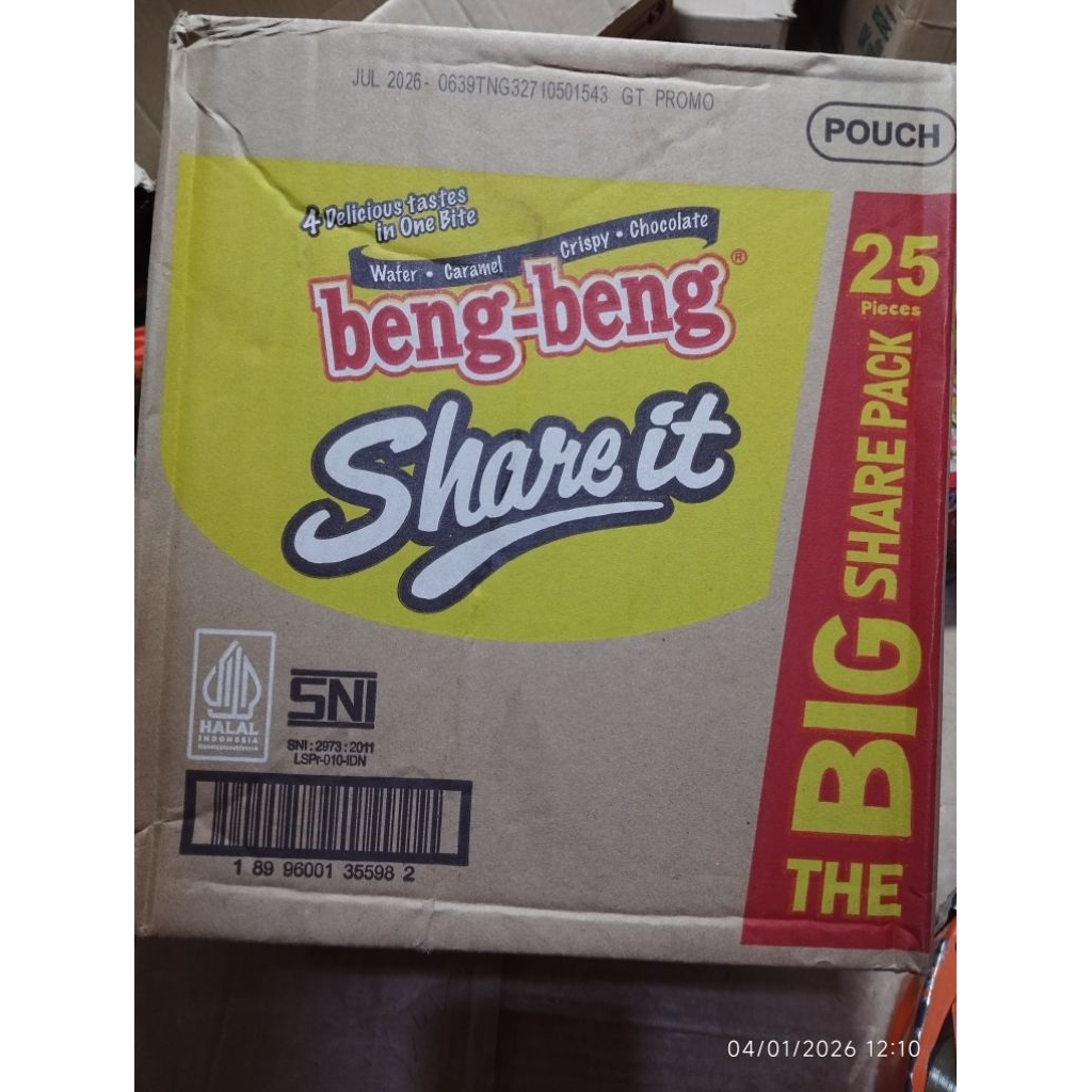 BENG BENG SHARE IT 1DUS X6PACK