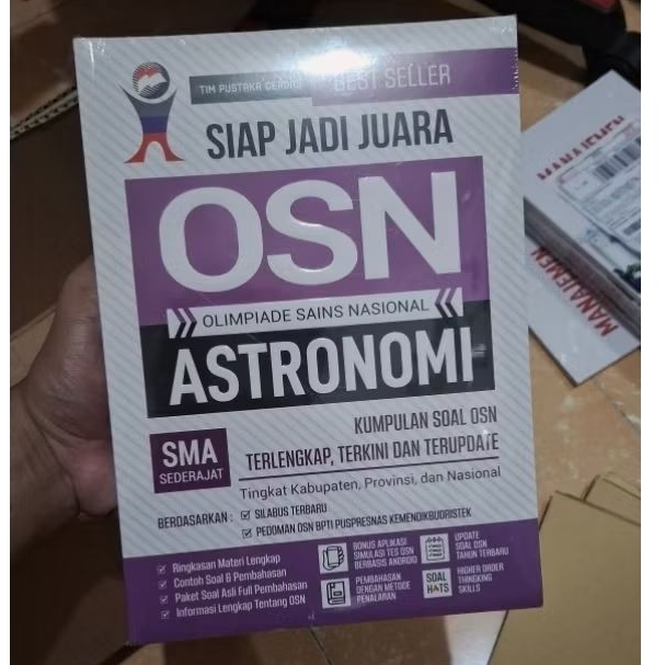 Buku OSN Olimpiade Sains Nasional Astronomi SMA | Siap Jadi Juara OSN Astronomi SMA - Pustaka baru p