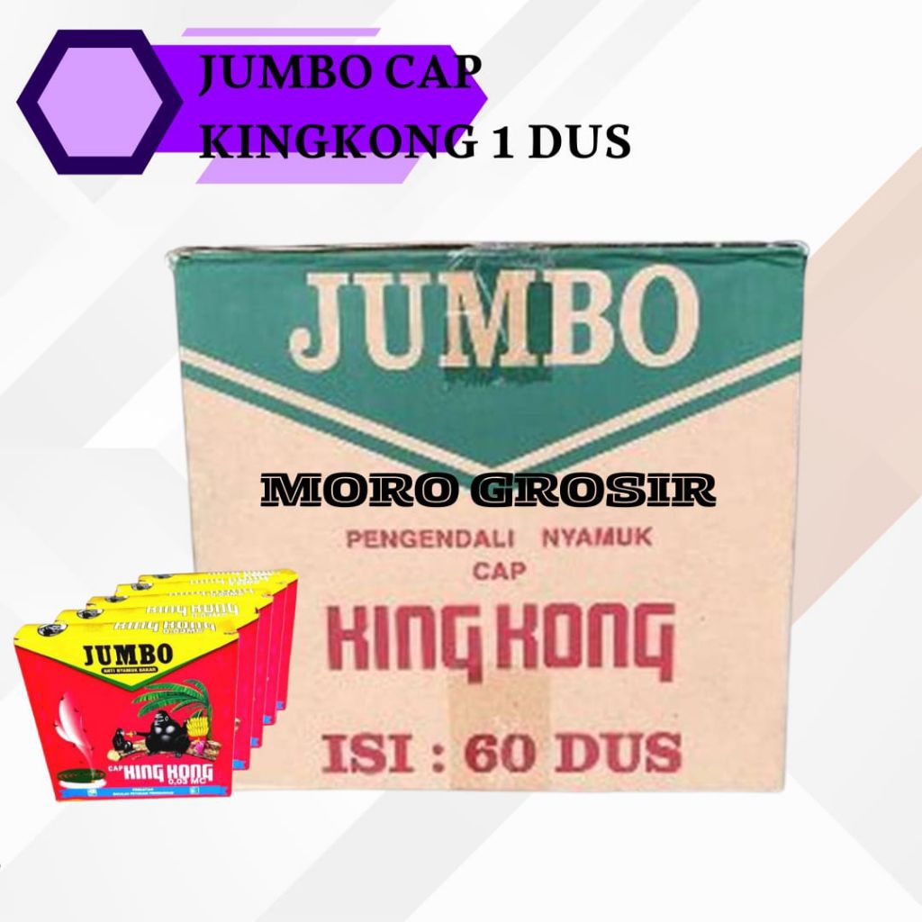 OBAT NYAMUK JUMBO CAP KINGKONG 1 DUS