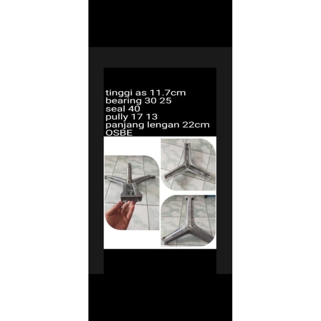 Segitiga panasonic NA 128VK5 spider mesin cuci na-128vk5 8kg 1200