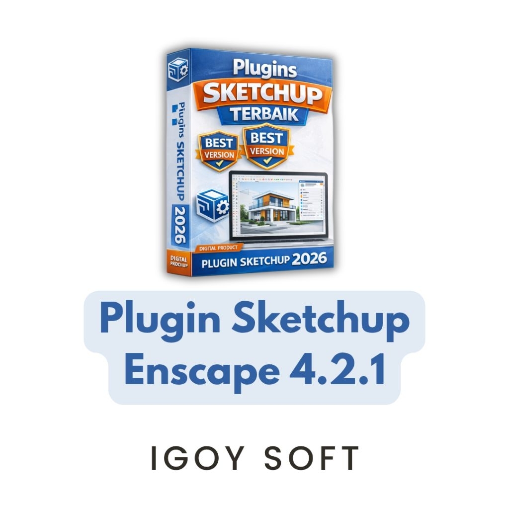 Enscape 4.2.1 atau Enscape 3D Khusus OS WIN Dengan Asset Library ONLINE